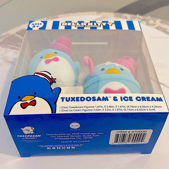 Hello Kitty & Friends - Tuxedosam & Ice Cream Figurines - Picture 4 of 4